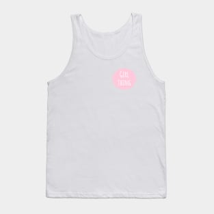 Girl think Tank Top